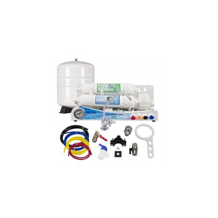 Osmoseur AQUARIOPURE 50 GPD - Système De Purification D'eau 190 Litres/jour Pour Aquarium Et Maison
