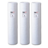 Set de 3 cartouches sédimentaires 5 microns pour filtre standard 10 pouces