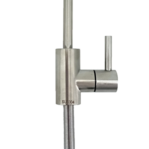 Robinet acier inox massif SS 304